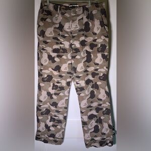 Bape desert ape head camo pants